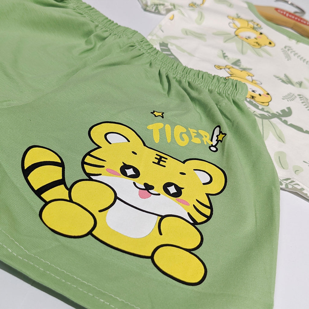 Skin & Green Nicker Suit