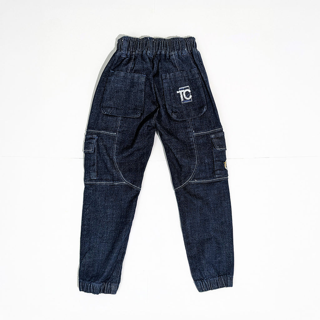 Black Cargo Jeans
