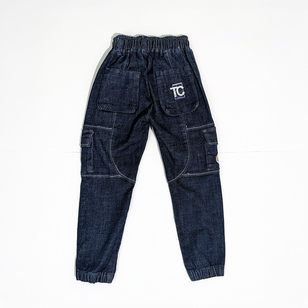 Black Cargo Jeans