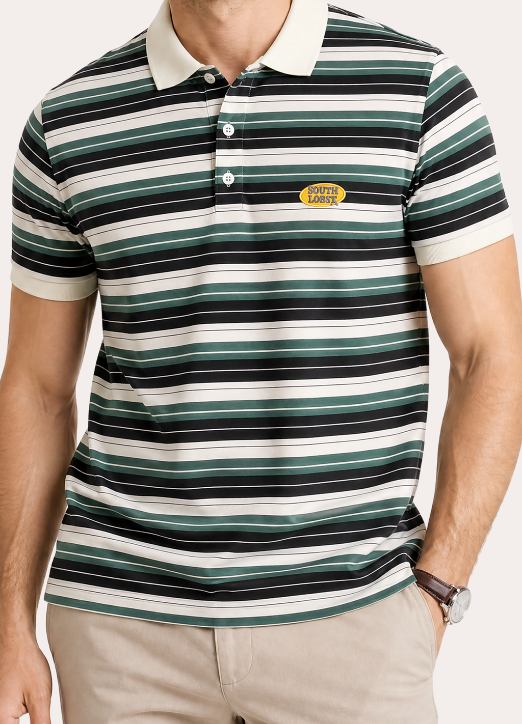 Striped Polo