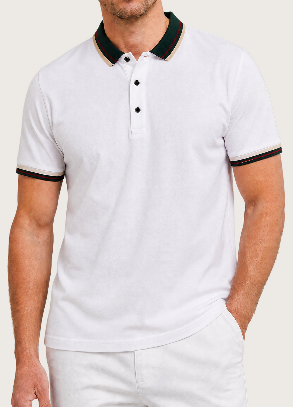 Black Tipped Polo