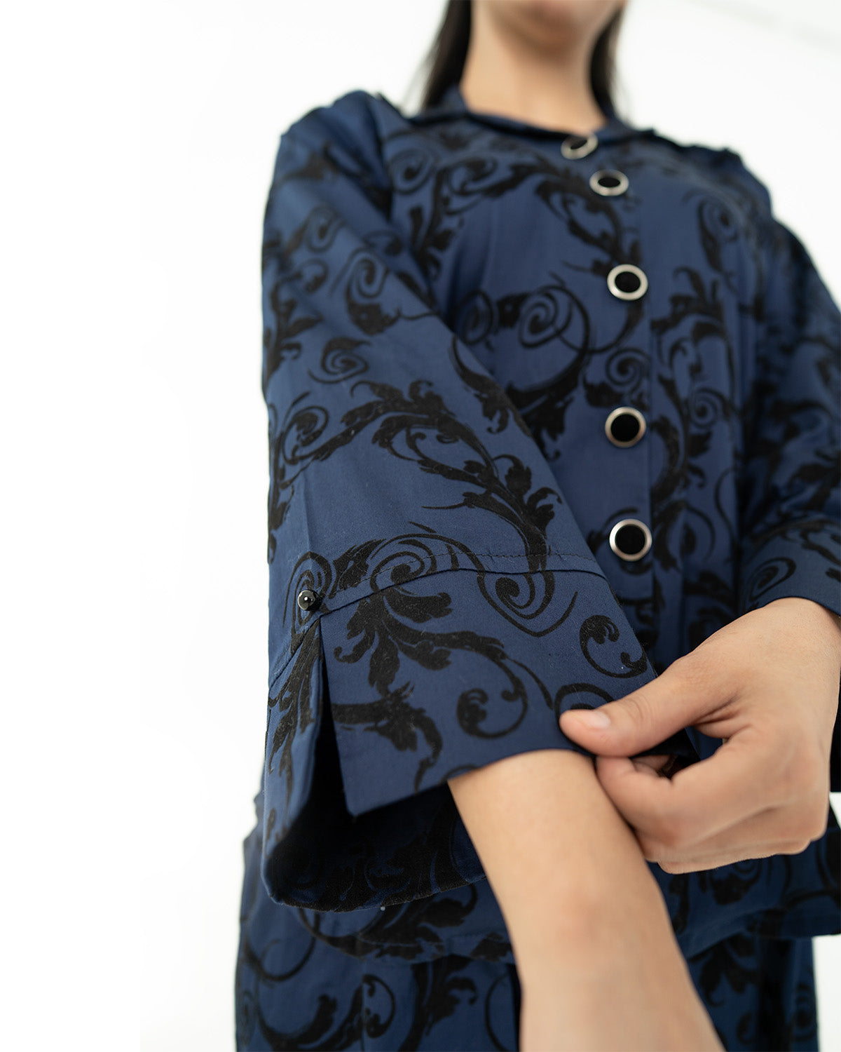 Blue Floral Women’s 2-Piece