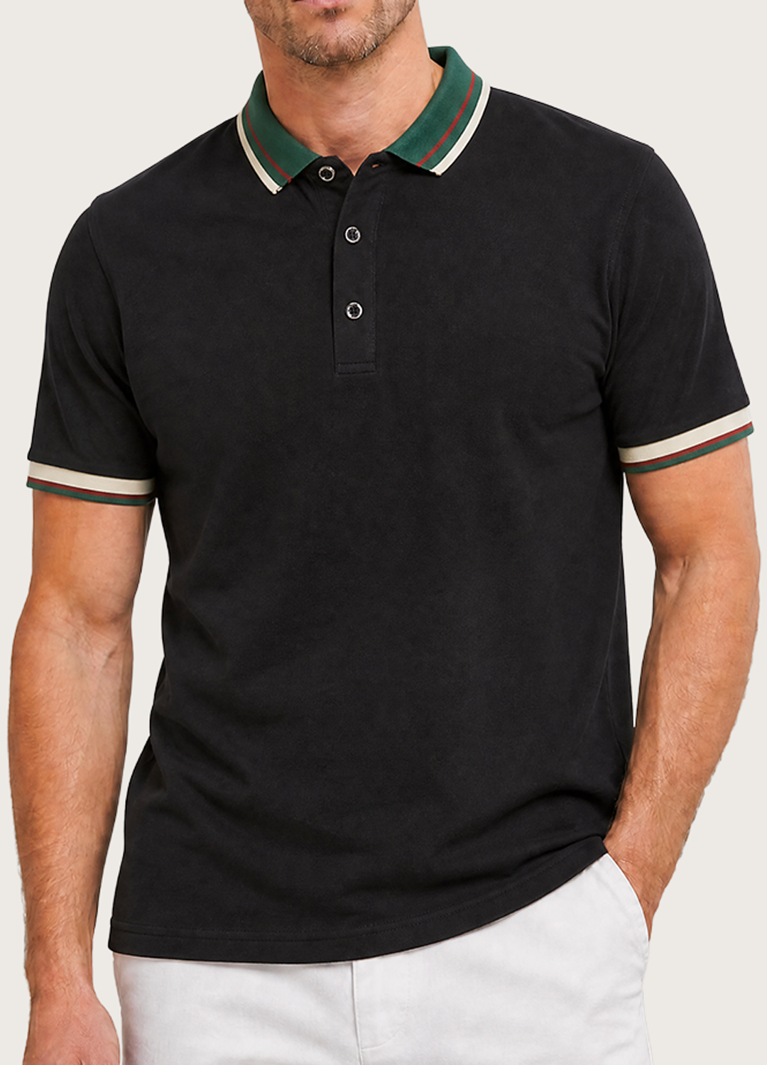 Green Tipped Polo
