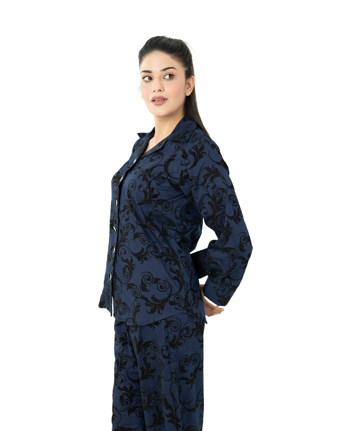 Blue Floral Women’s 2-Piece