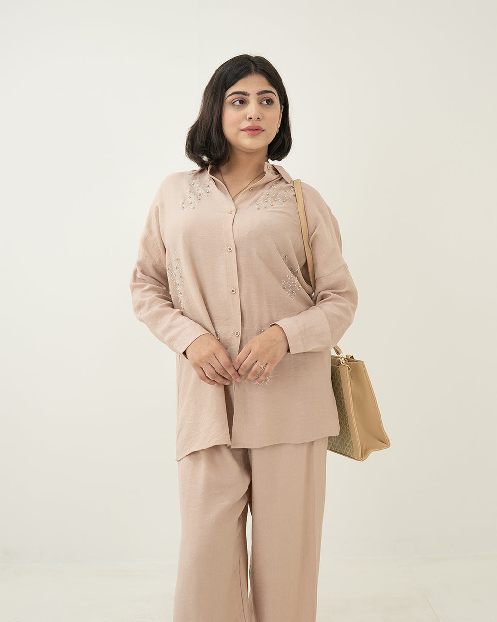 Khaki Pearl Co-ord