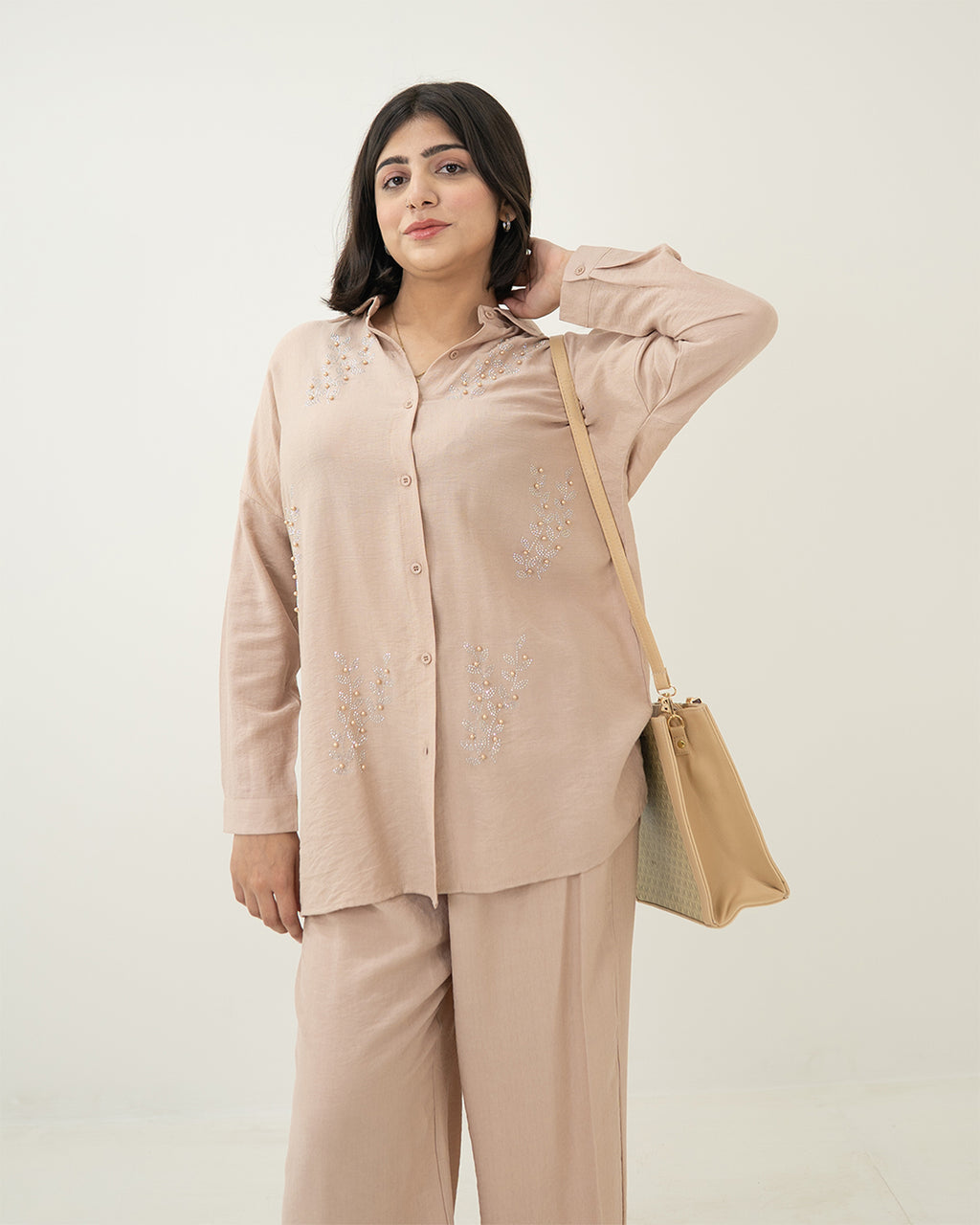 Khaki Pearl Co-ord