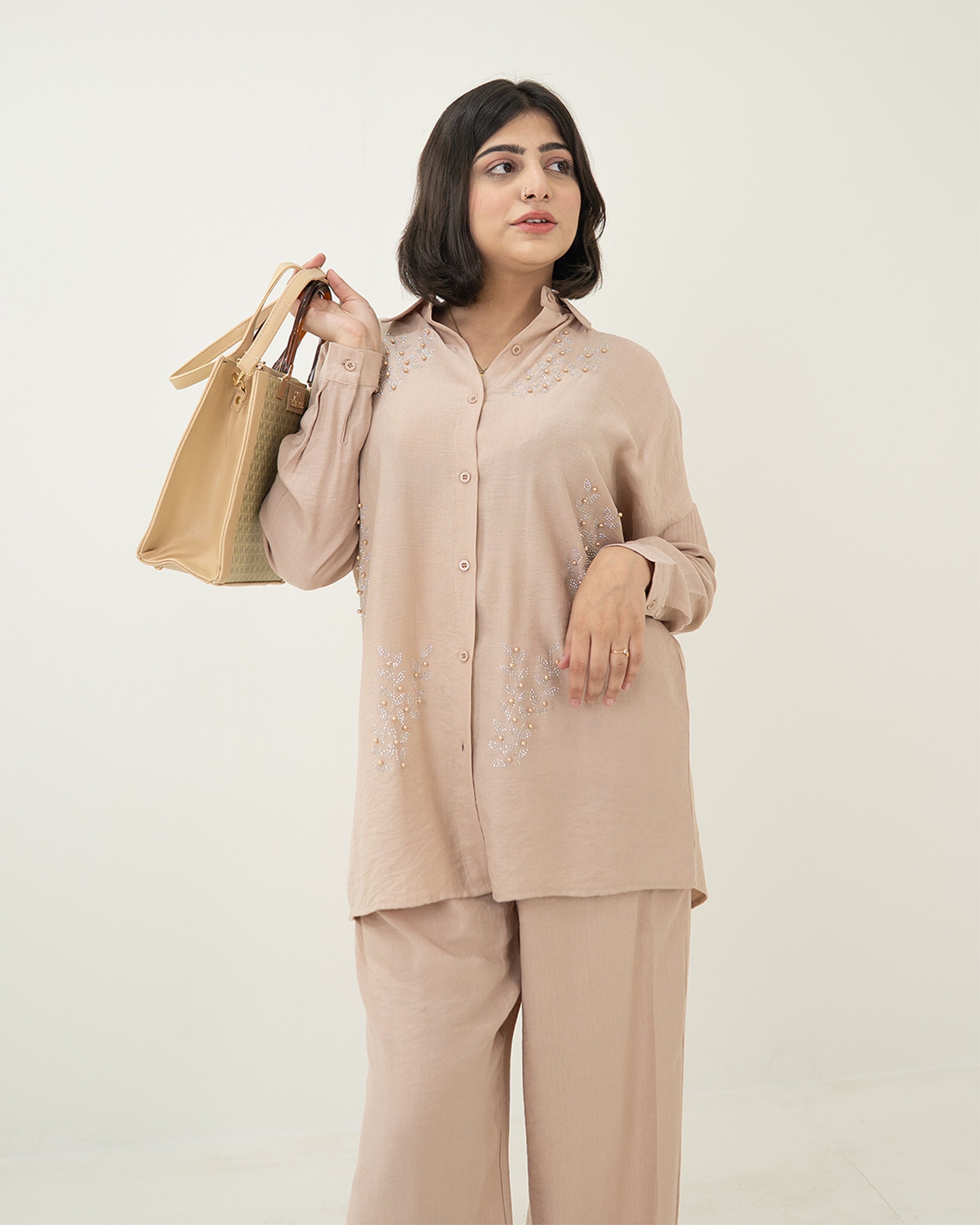 Khaki Pearl Co-ord