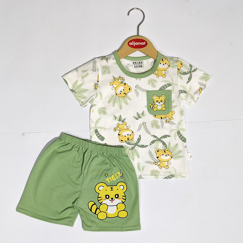 Skin & Green Nicker Suit