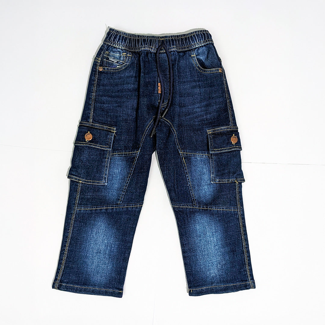 Blue Cargo Jeans
