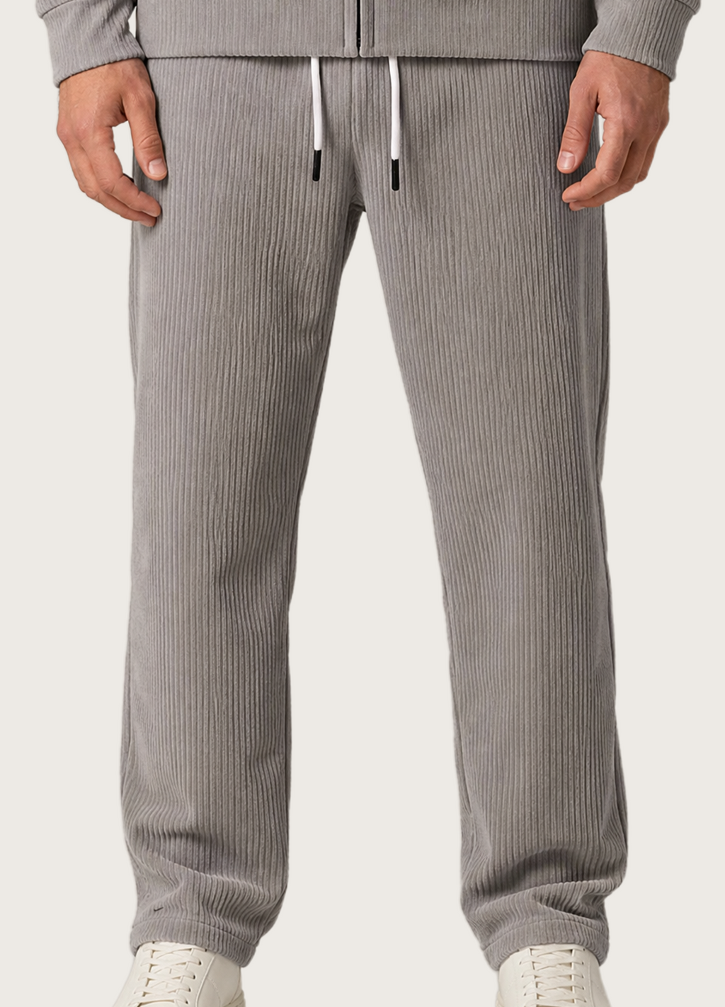 Corduroy Hoodie Suit