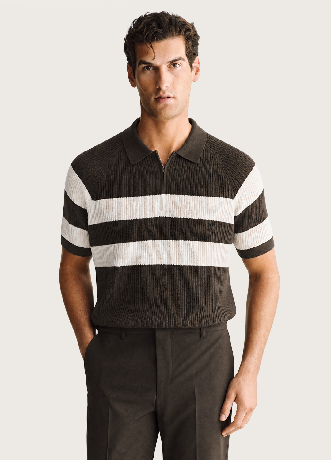 Mid Stripe Polo