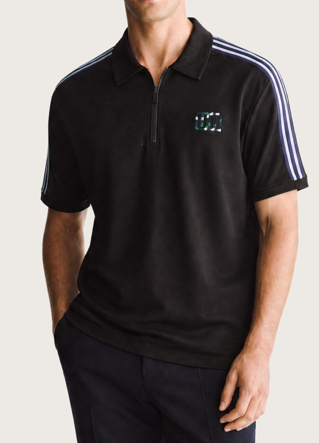 3 Stripe Polo