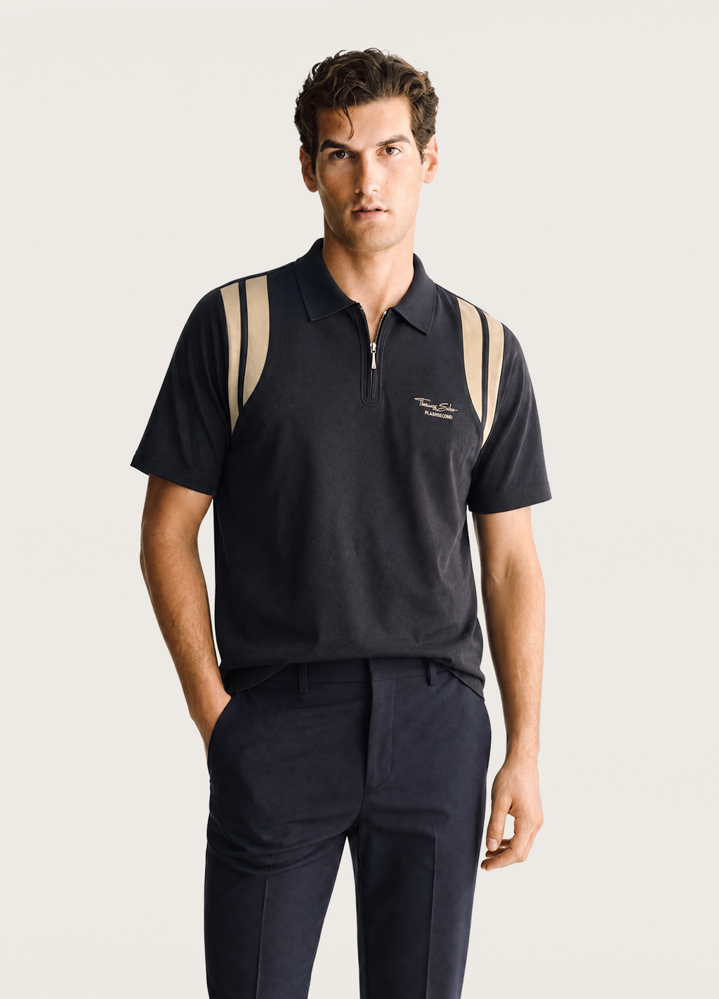 Thomas Zip Polo
