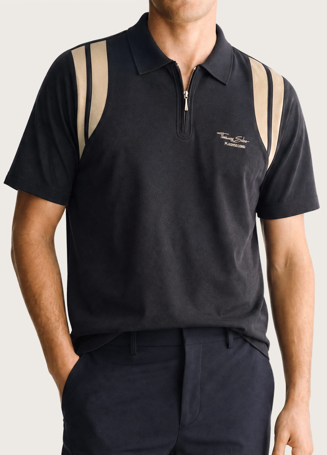 Thomas Zip Polo