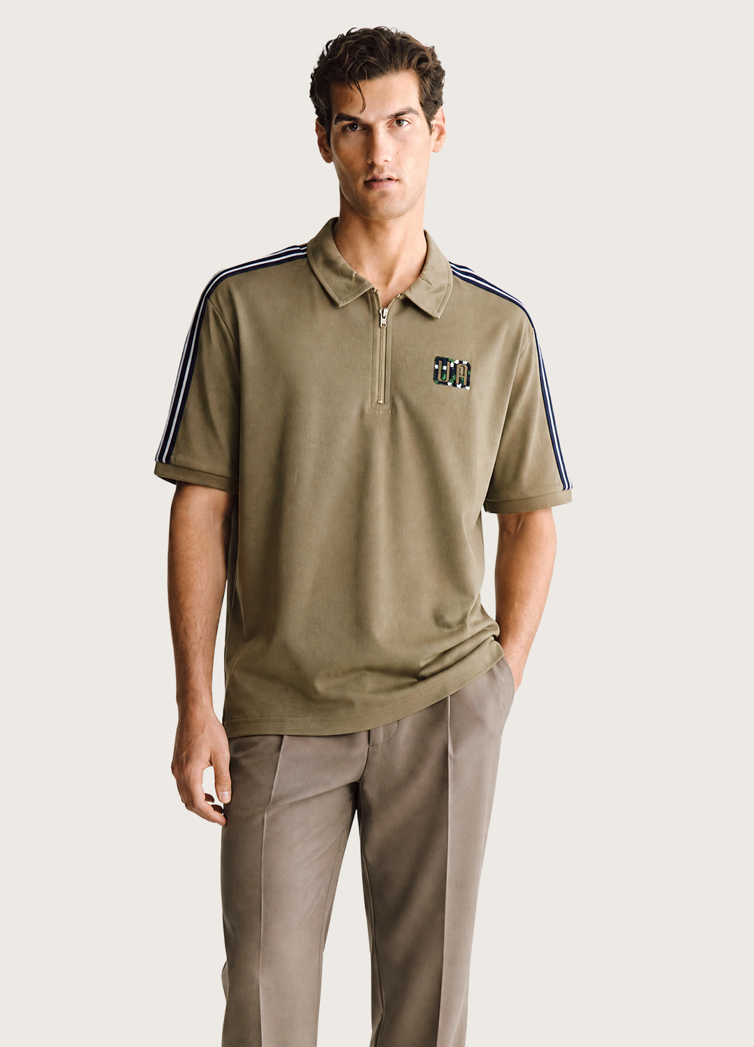 3 Stripe Polo