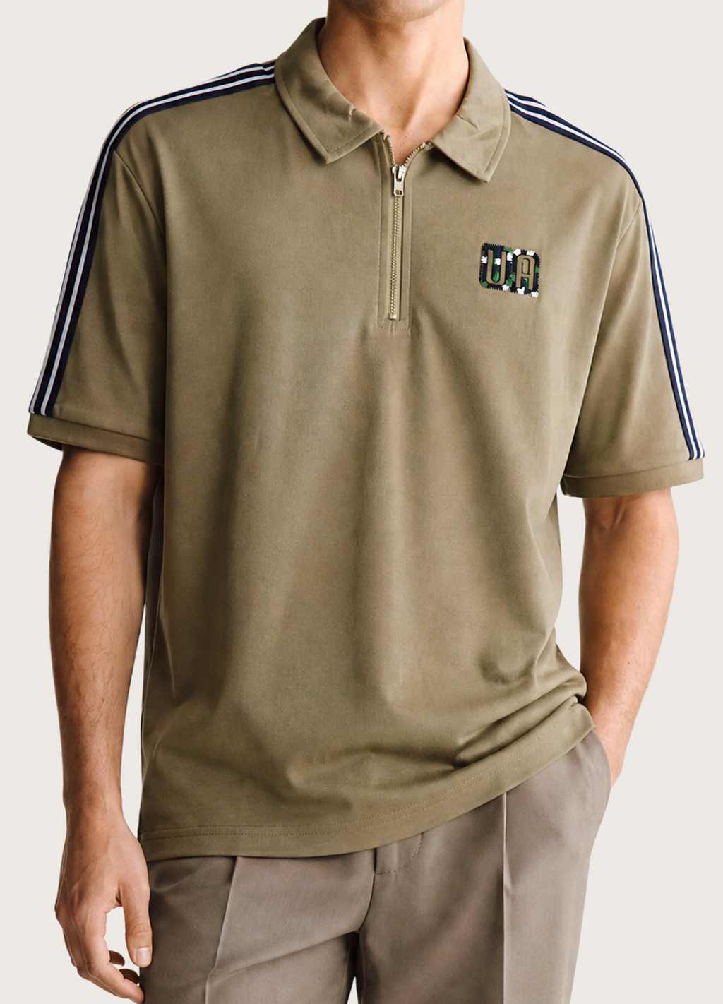 3 Stripe Polo