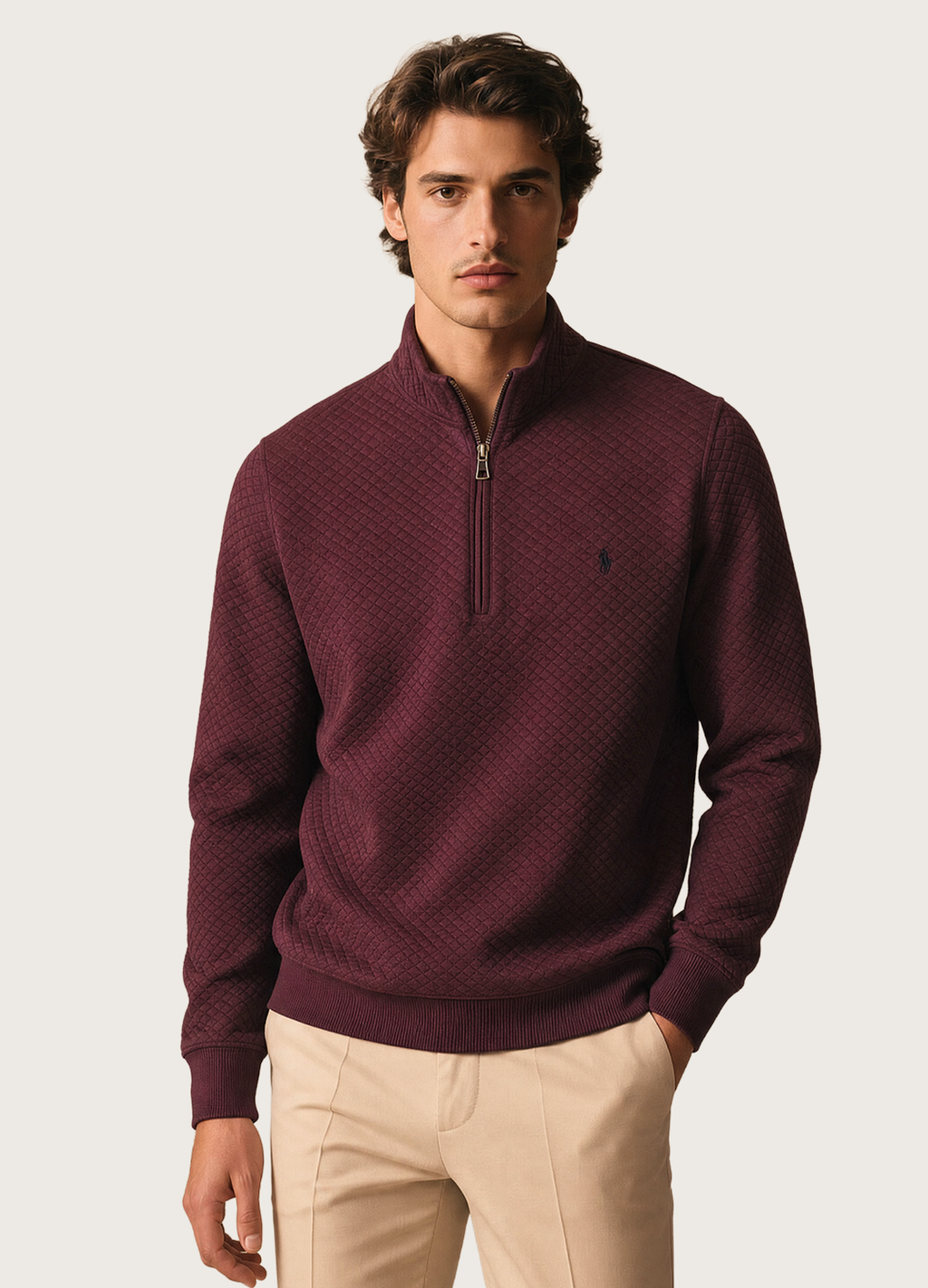 Polo Quarter Zipper
