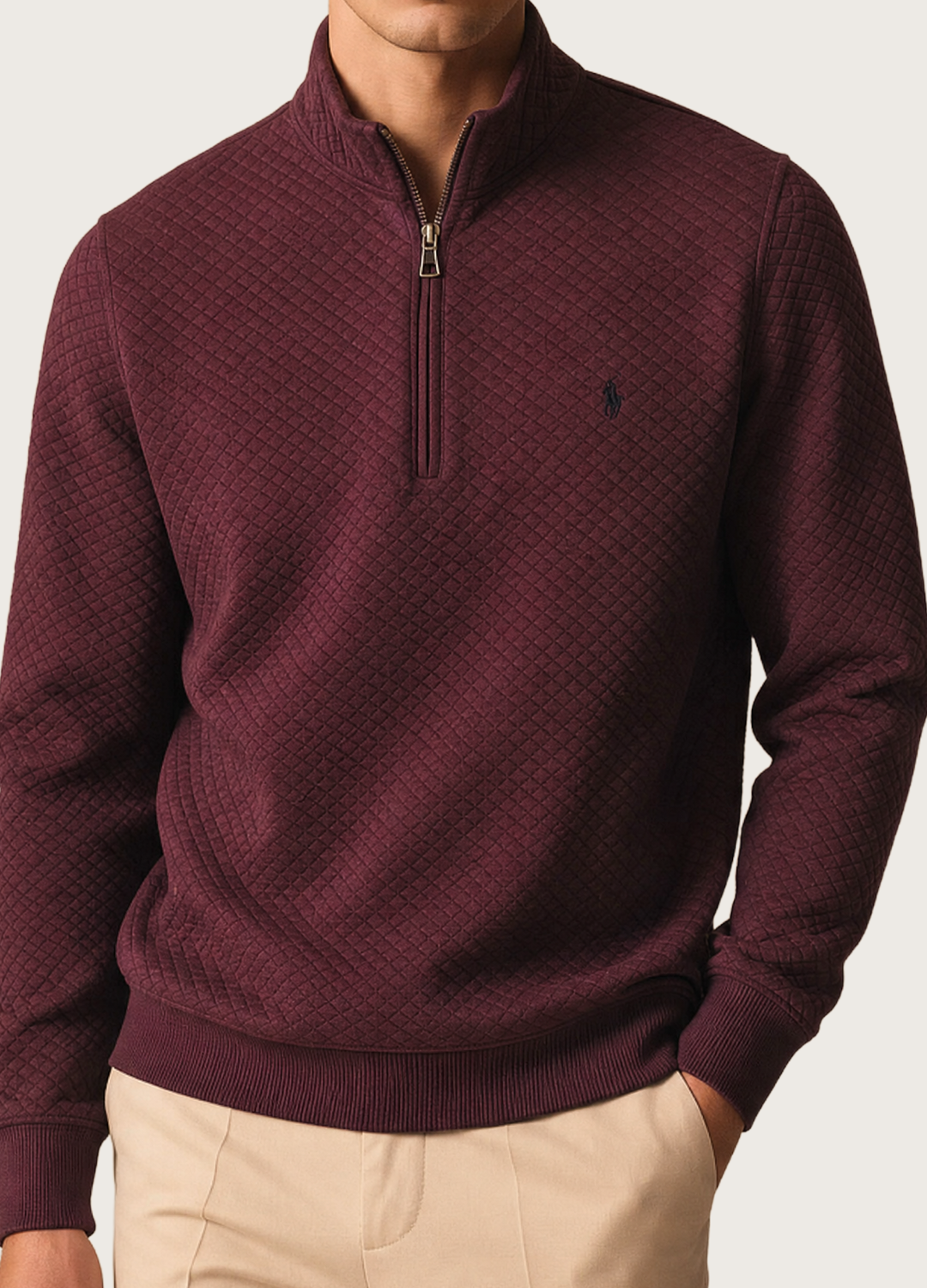 Polo Quarter Zipper