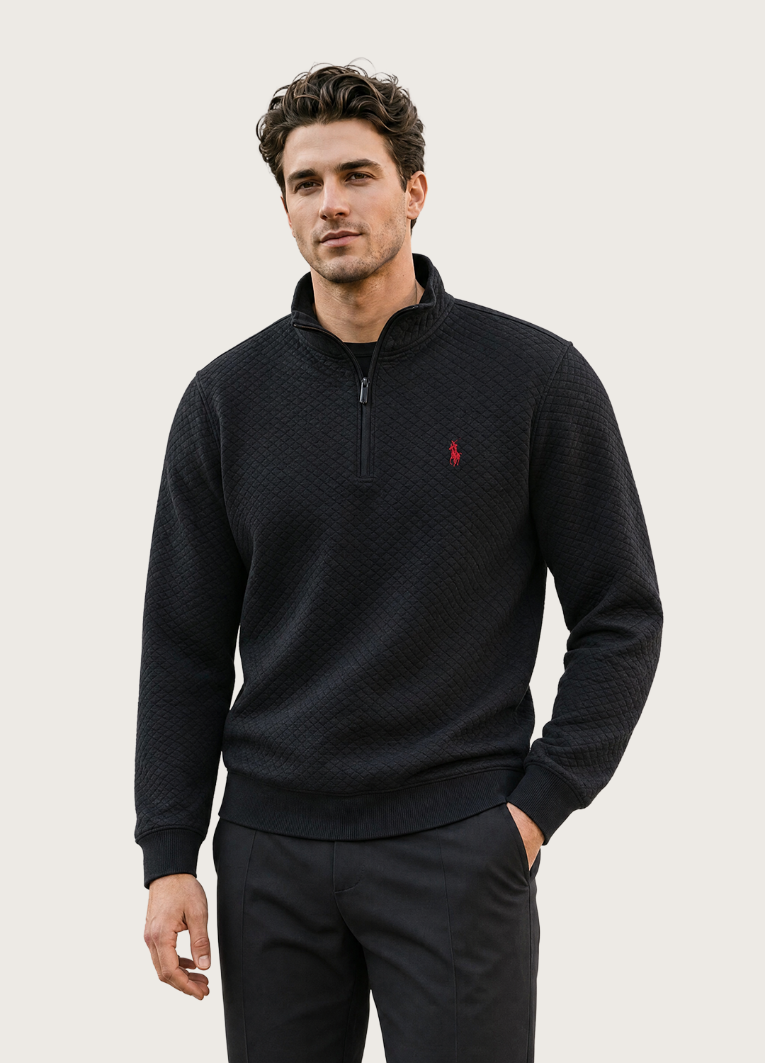 Polo Quarter Zipper