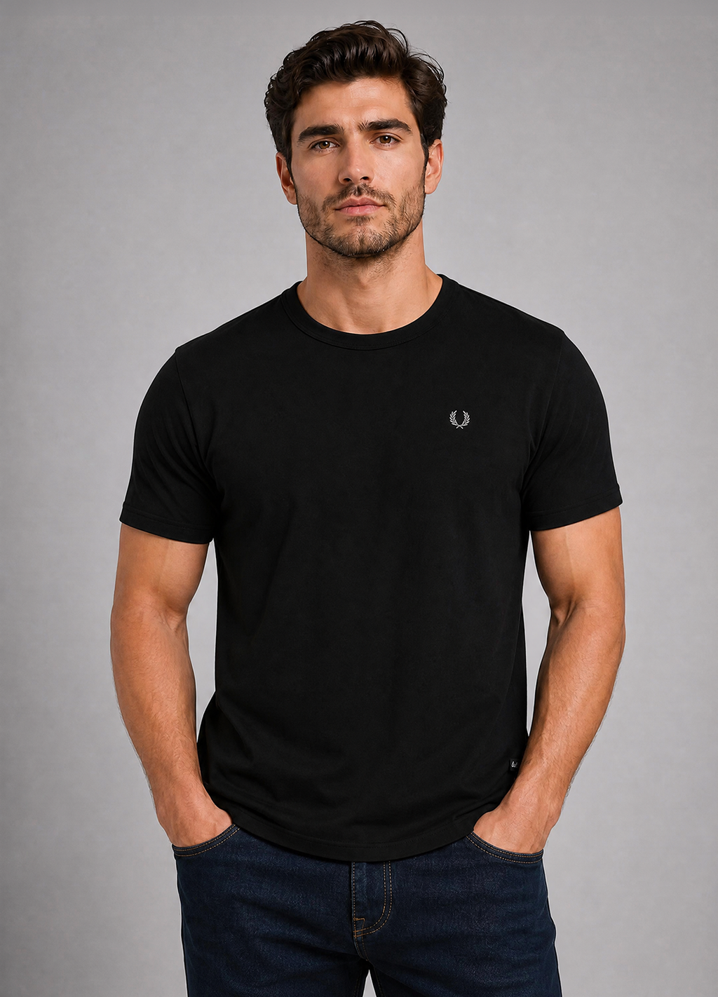 Black Crew Tee