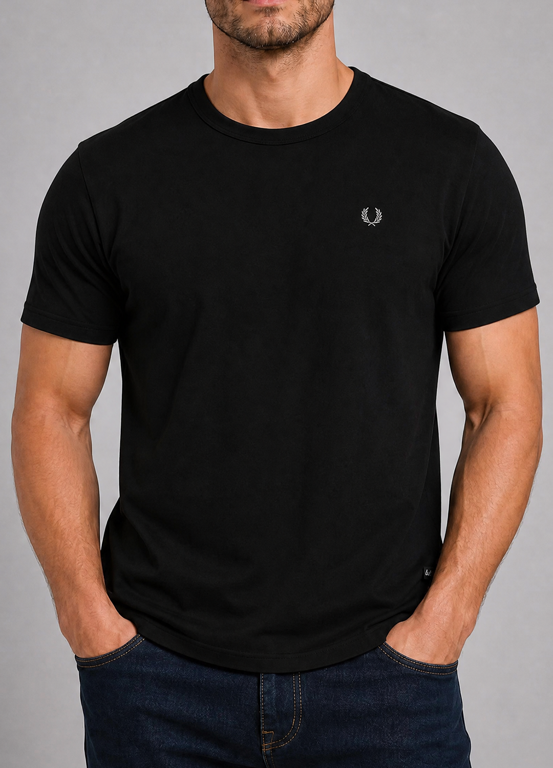 Black Crew Tee