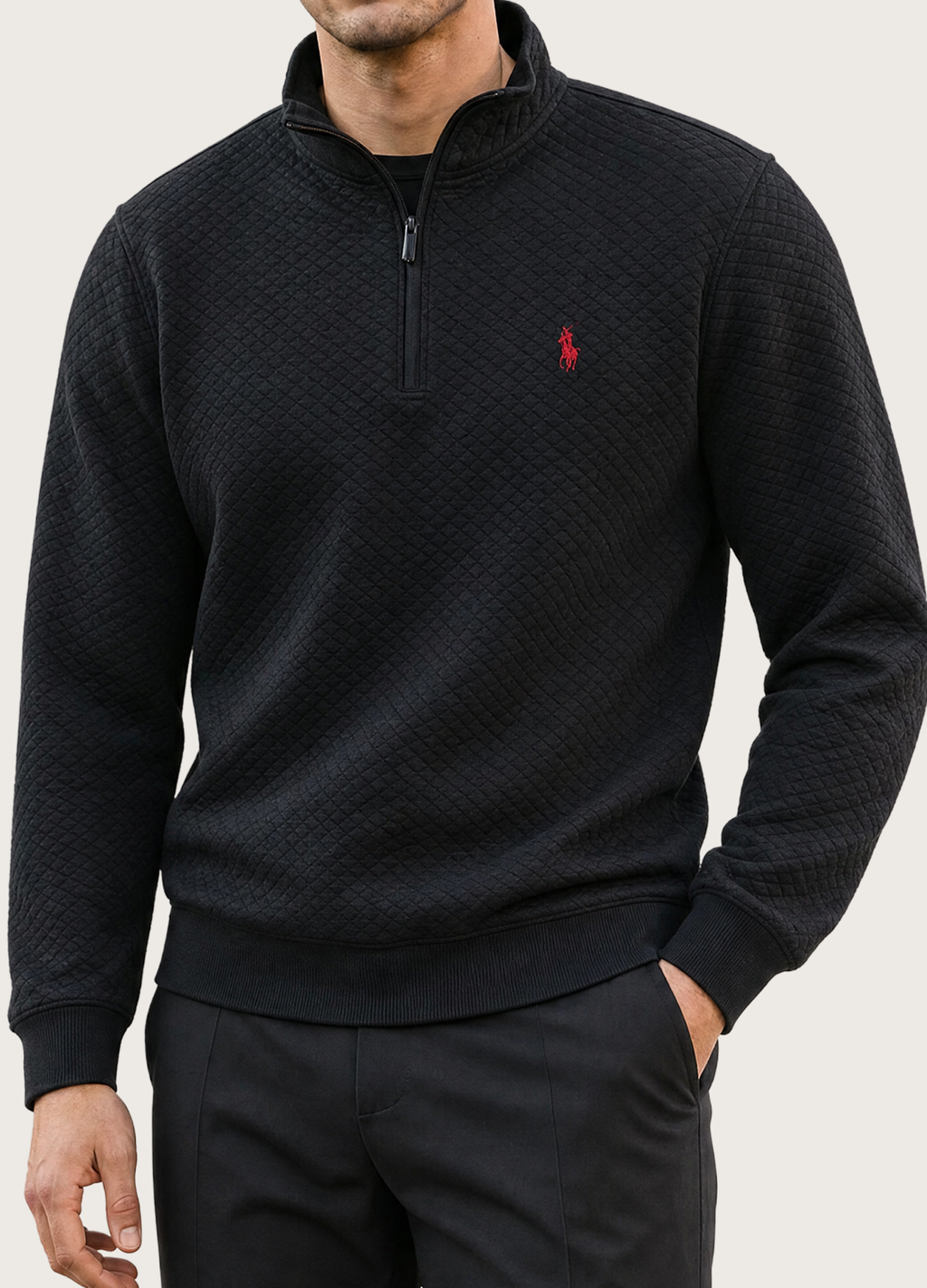 Polo Quarter Zipper