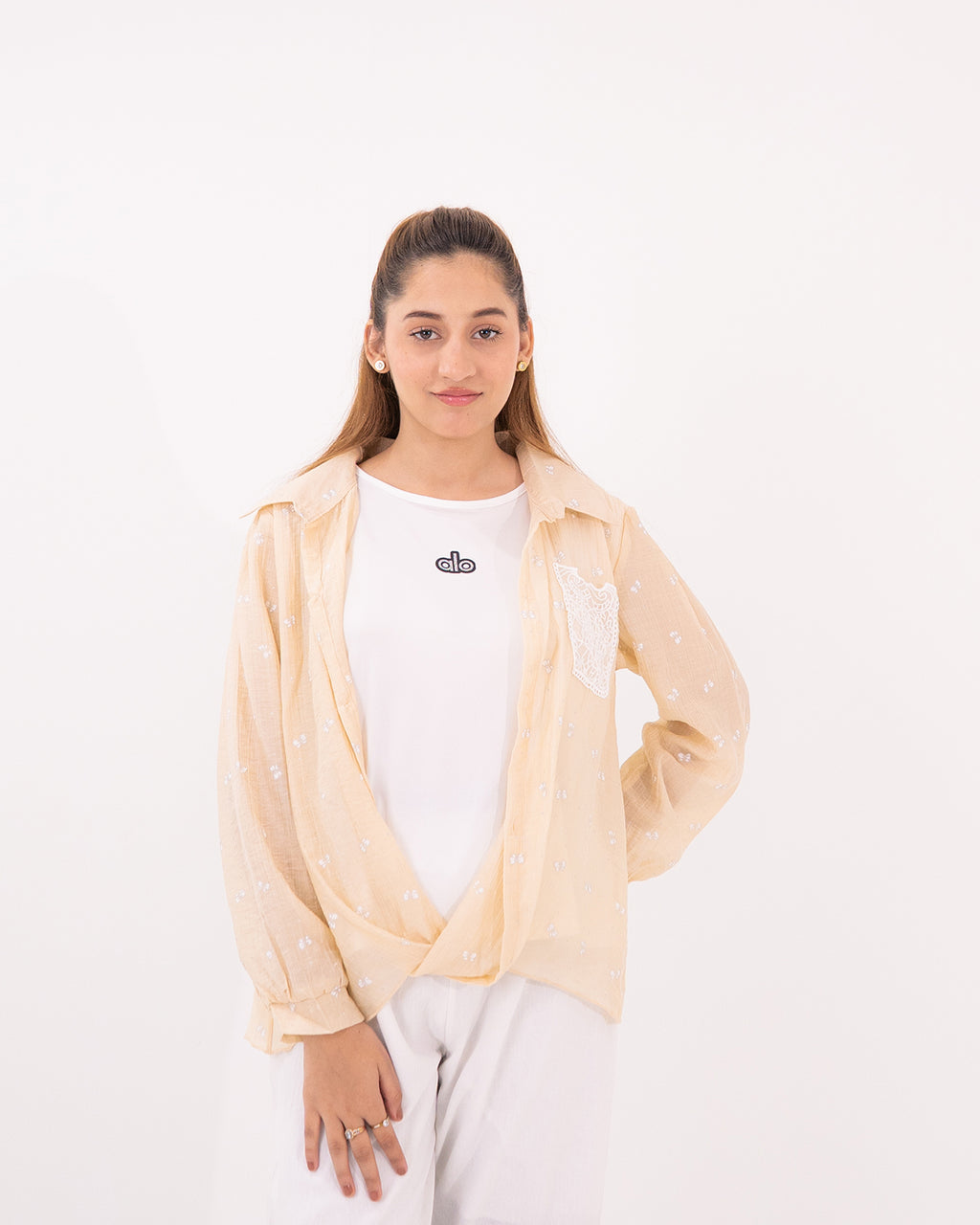 Beige Dual Weave Set