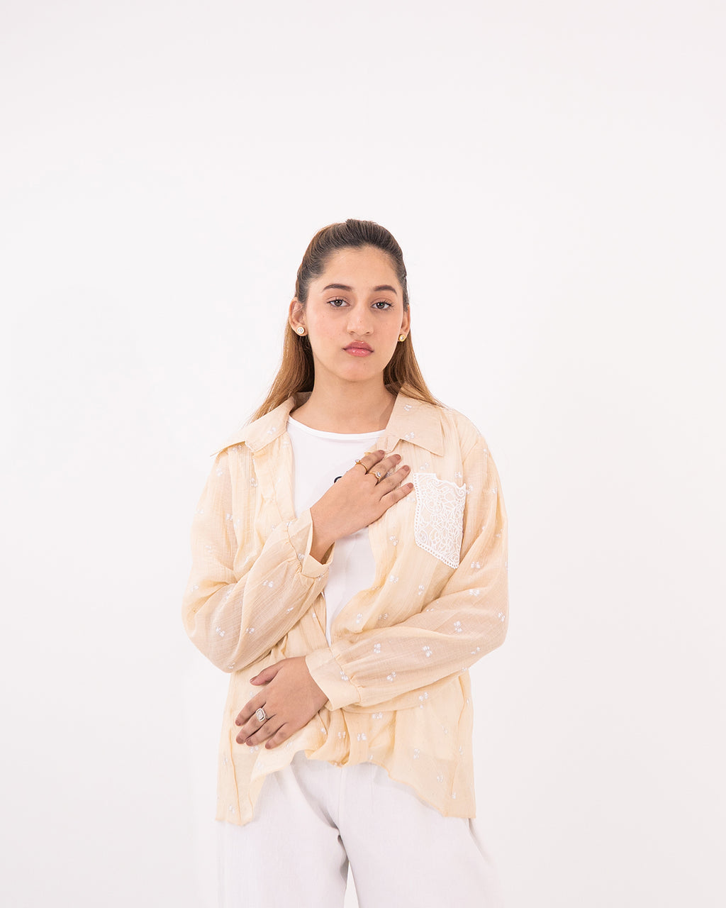 Beige Dual Weave Set