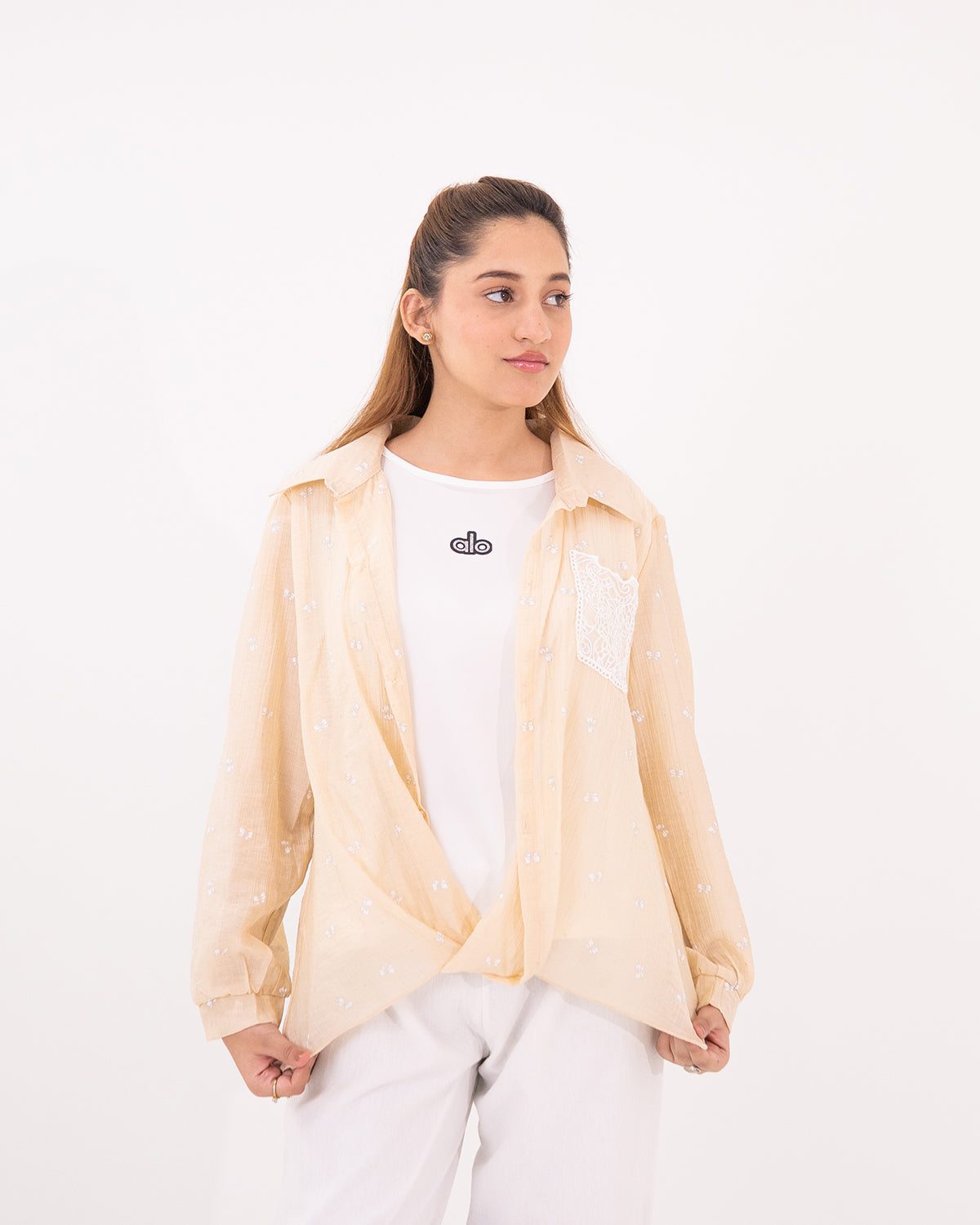 Beige Dual Weave Set