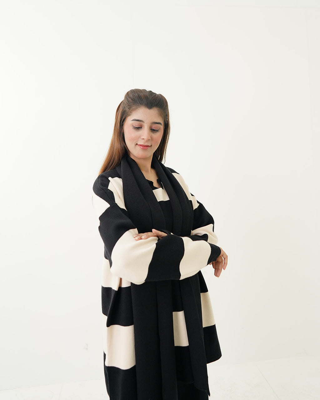 Black & White Panel Co-Ord Set 3pc