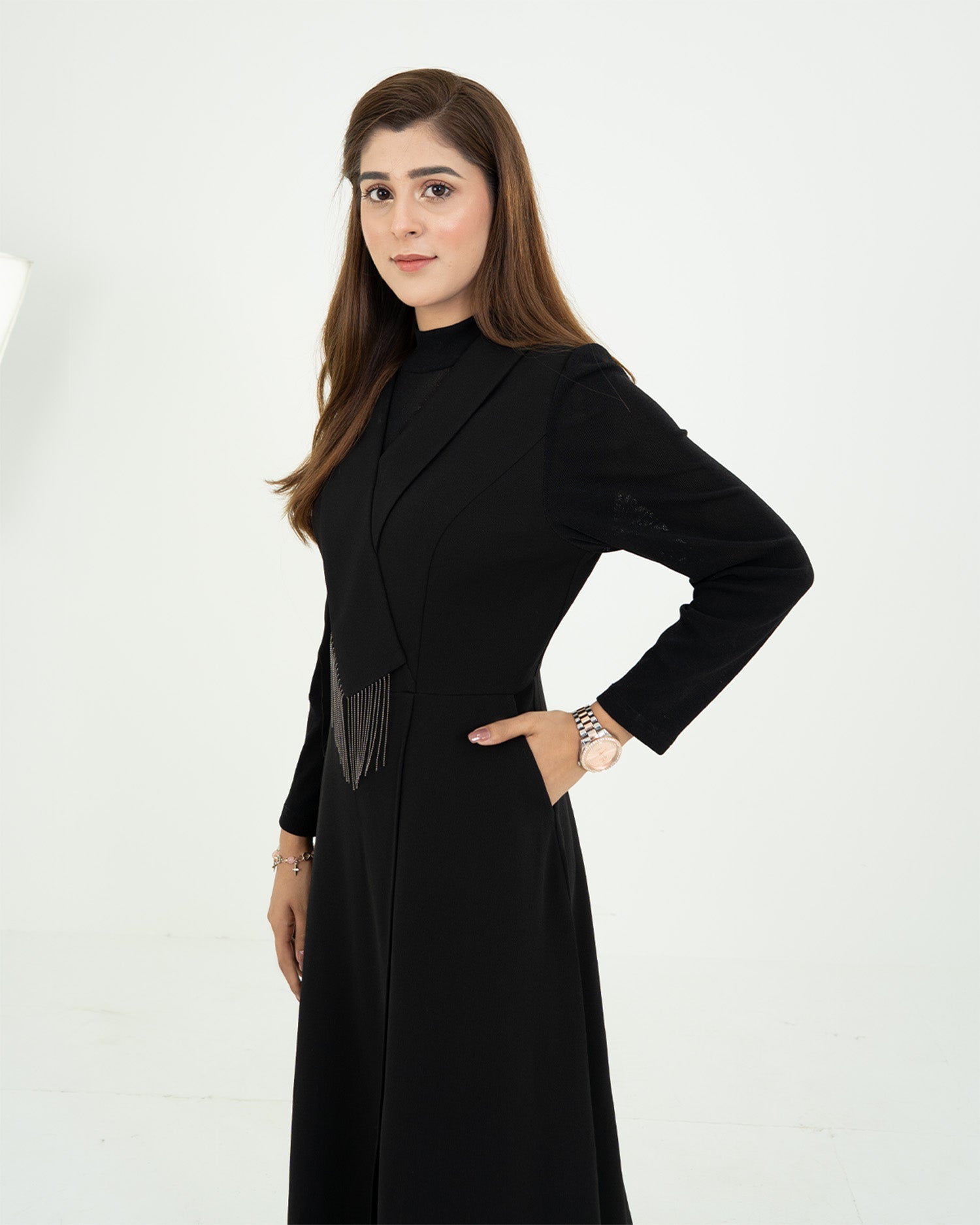 Black Party Dress Long