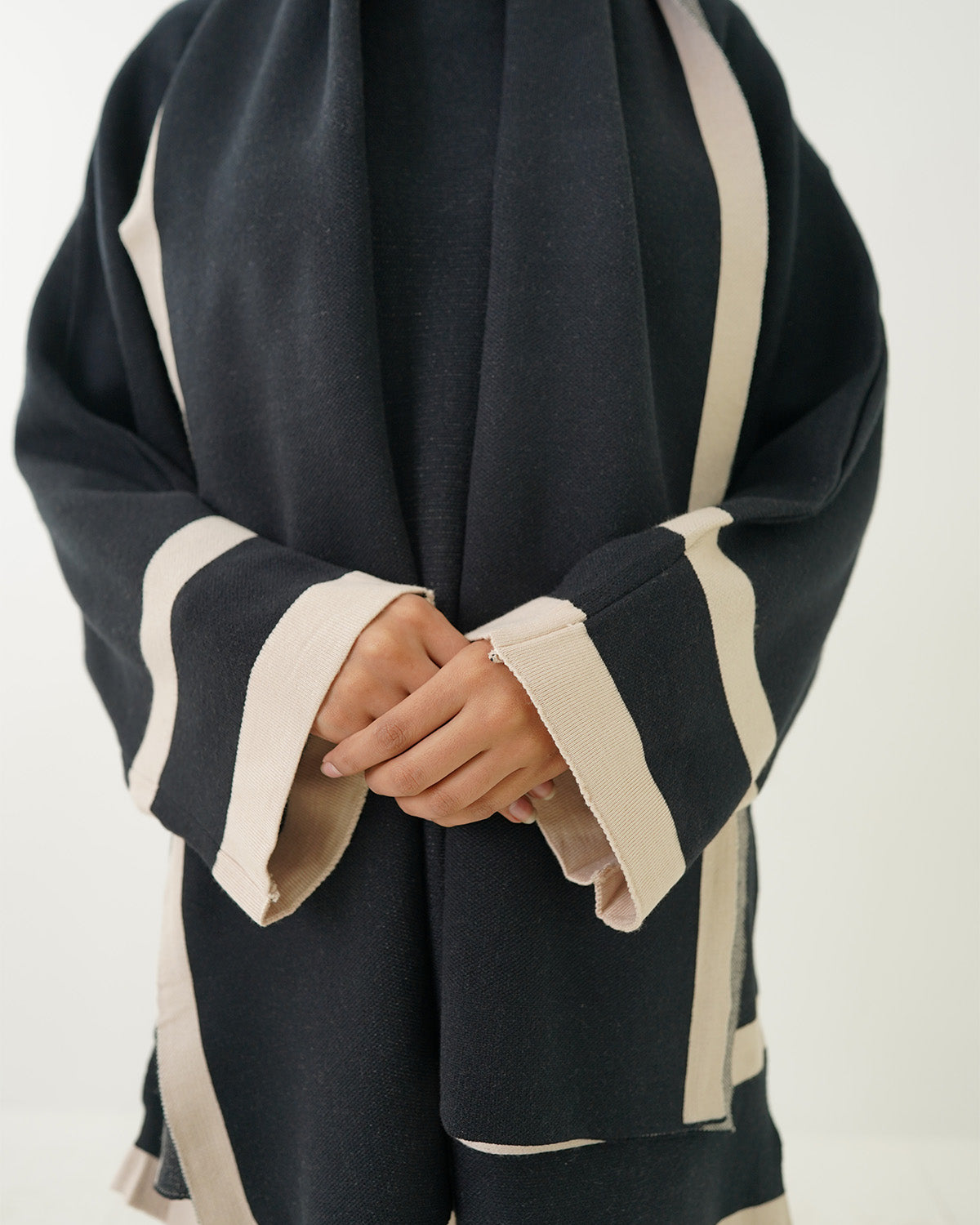 Black & Skin Co-Ord Set 3pc