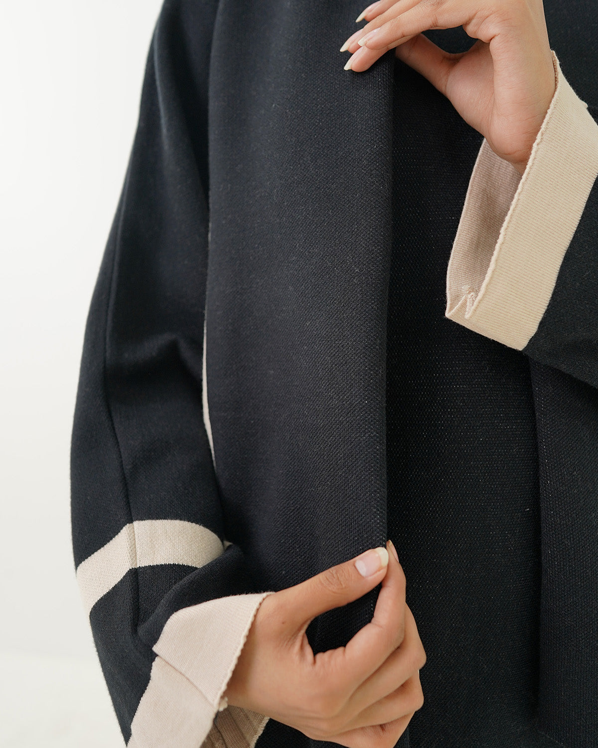 Black & Skin Co-Ord Set 3pc