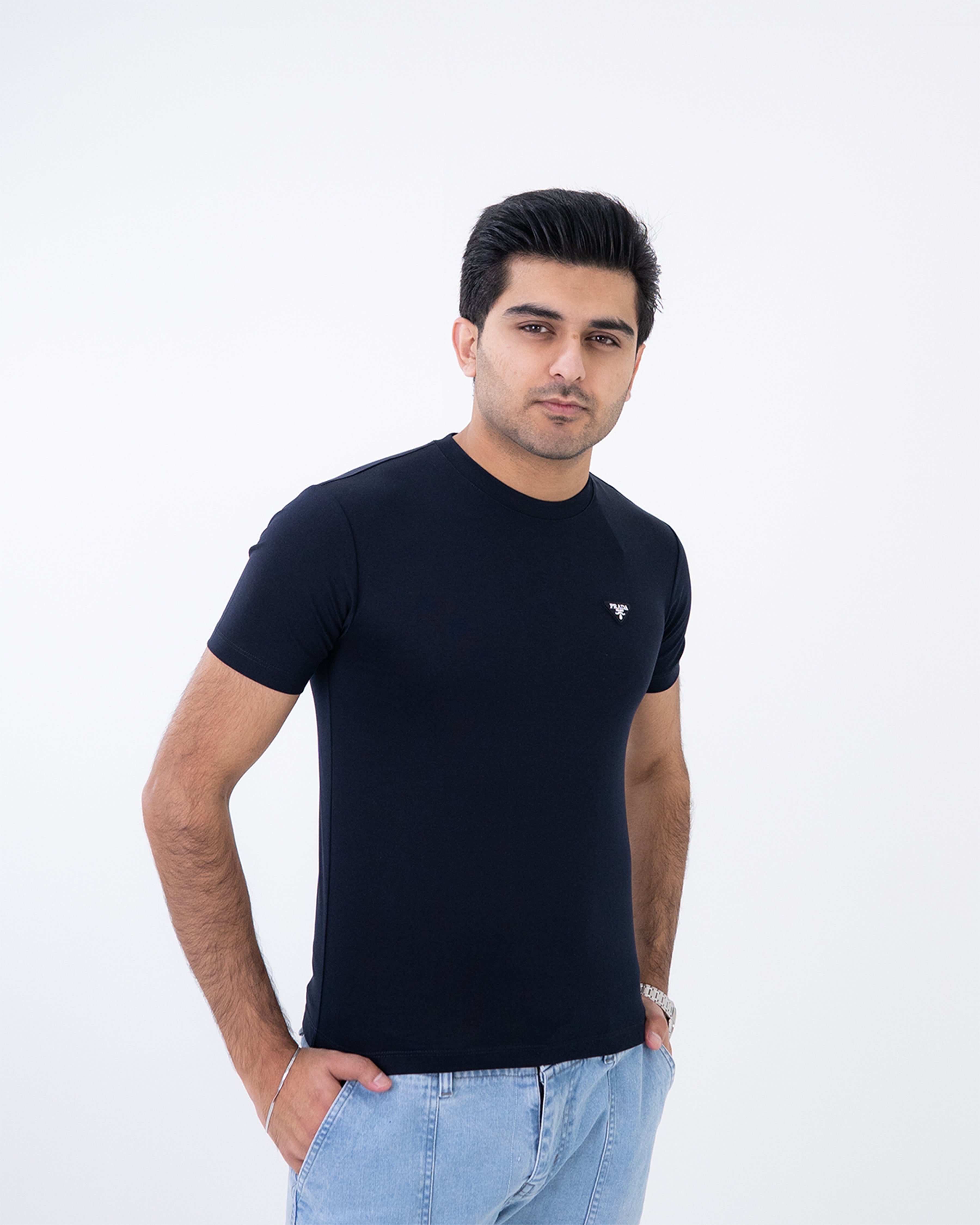 Prada Navy Blue Shirt