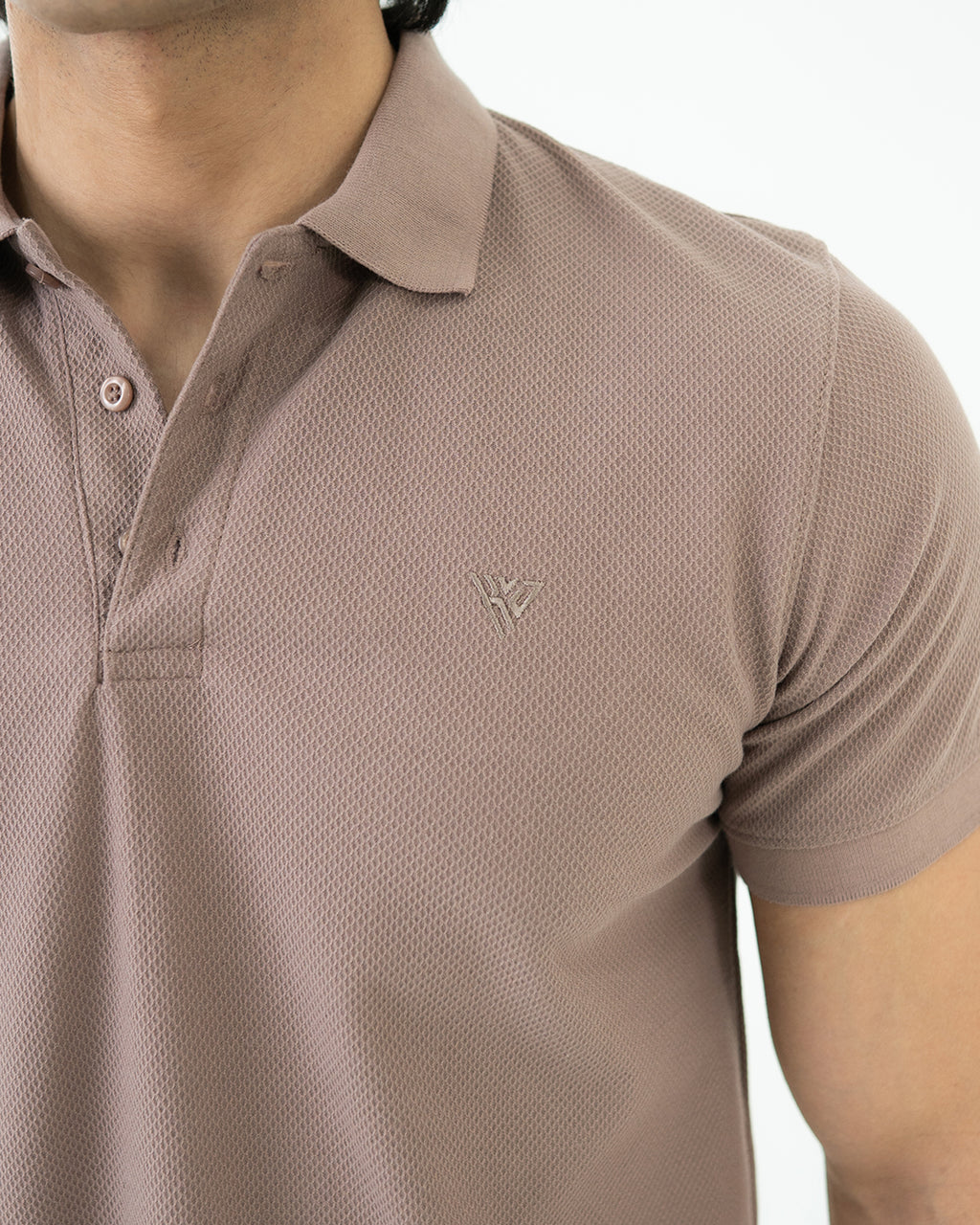 Coffee Knit Polo