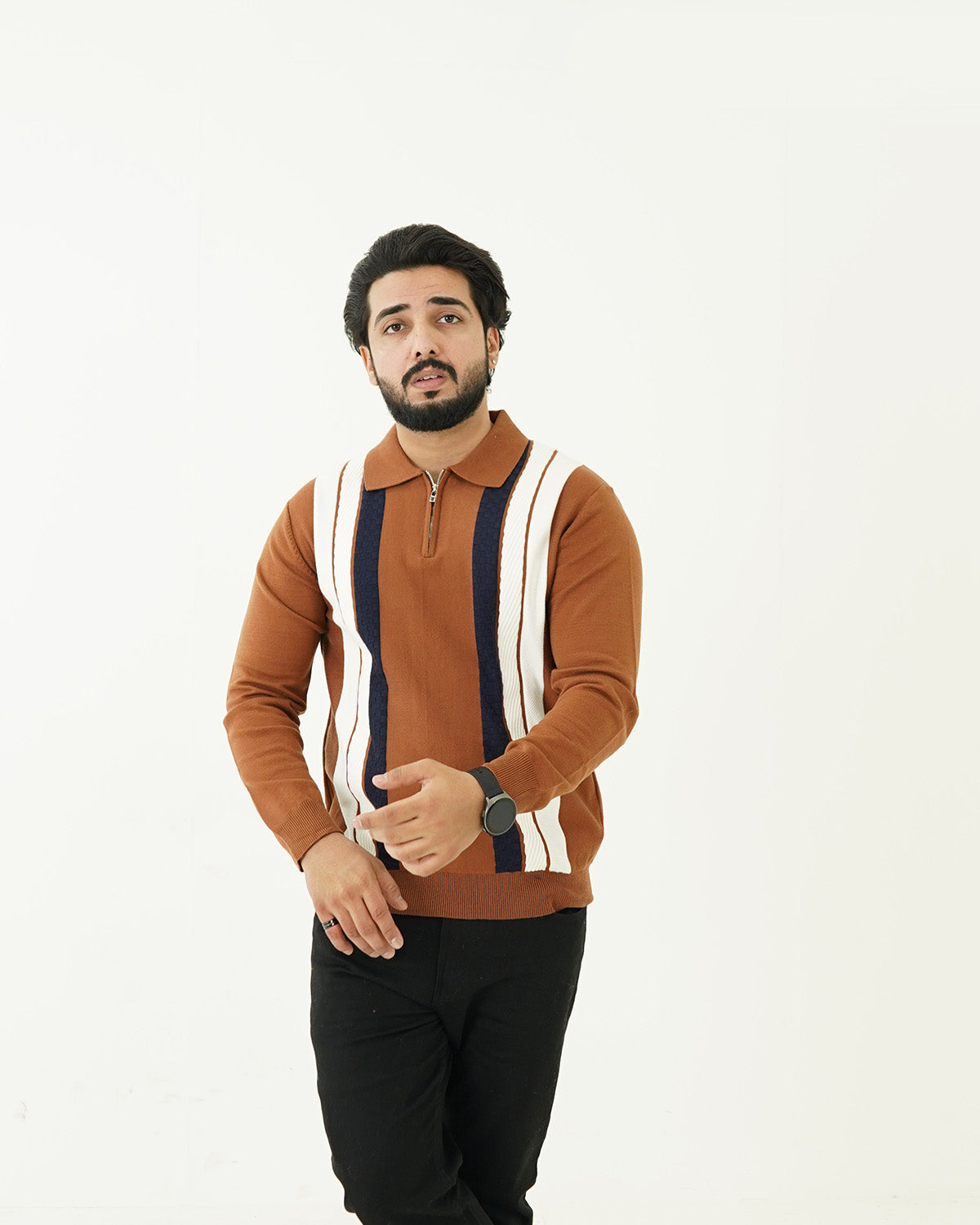 Squash Polo Sweater