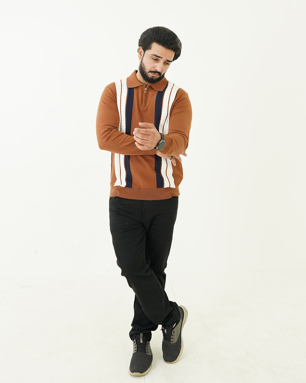 Squash Polo Sweater