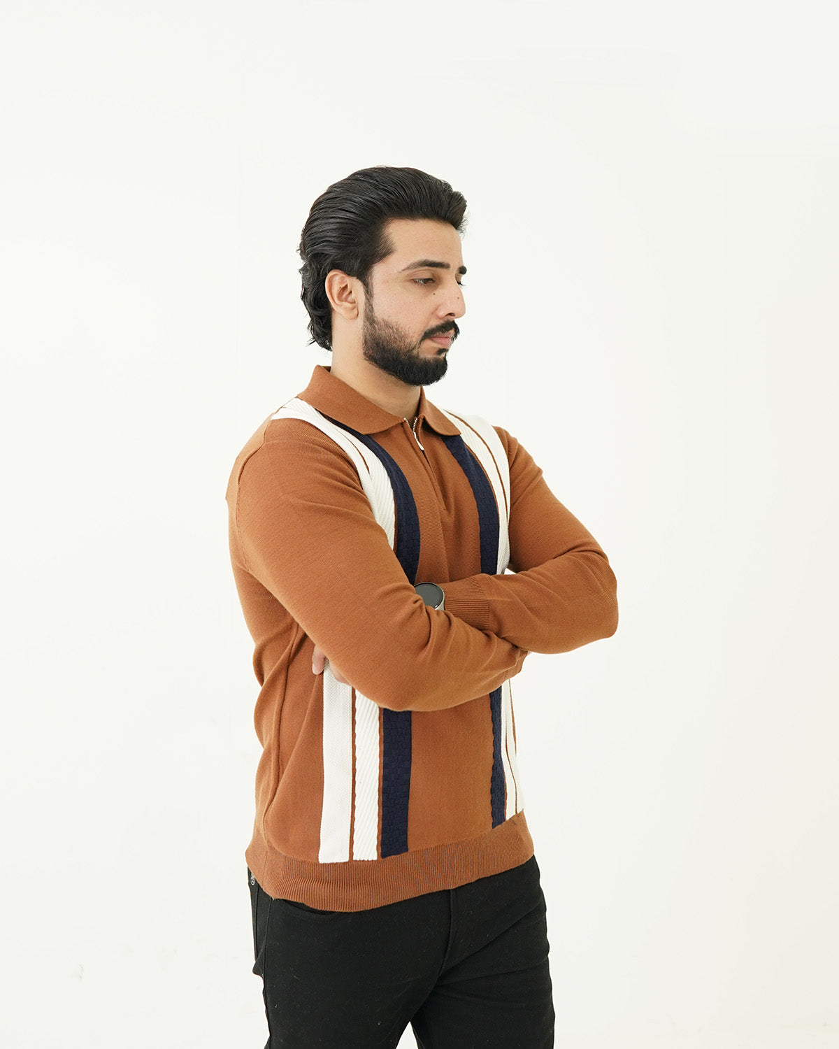 Squash Polo Sweater