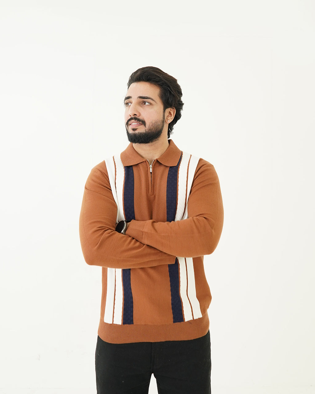Squash Polo Sweater