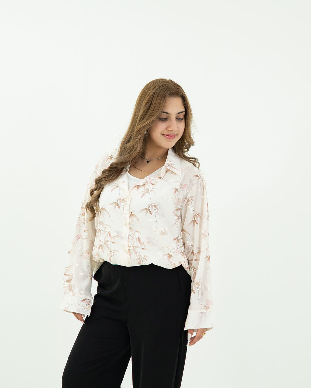 Mocha Leaf Top