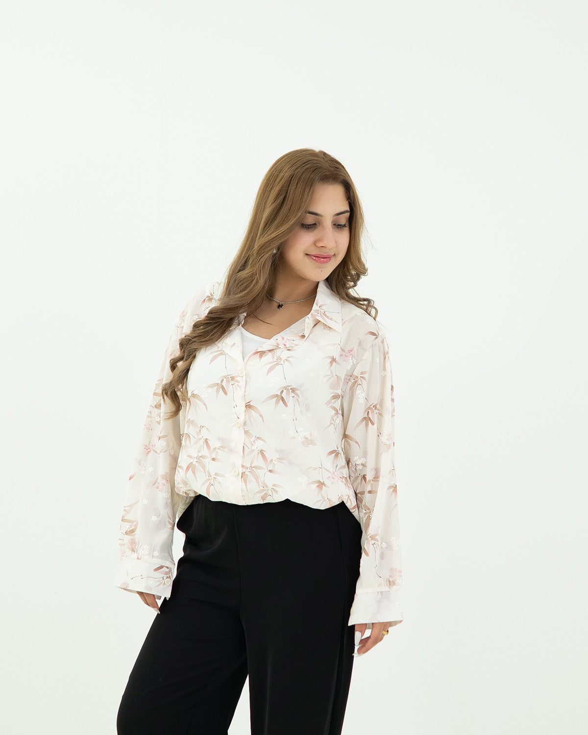 Mocha Leaf Top