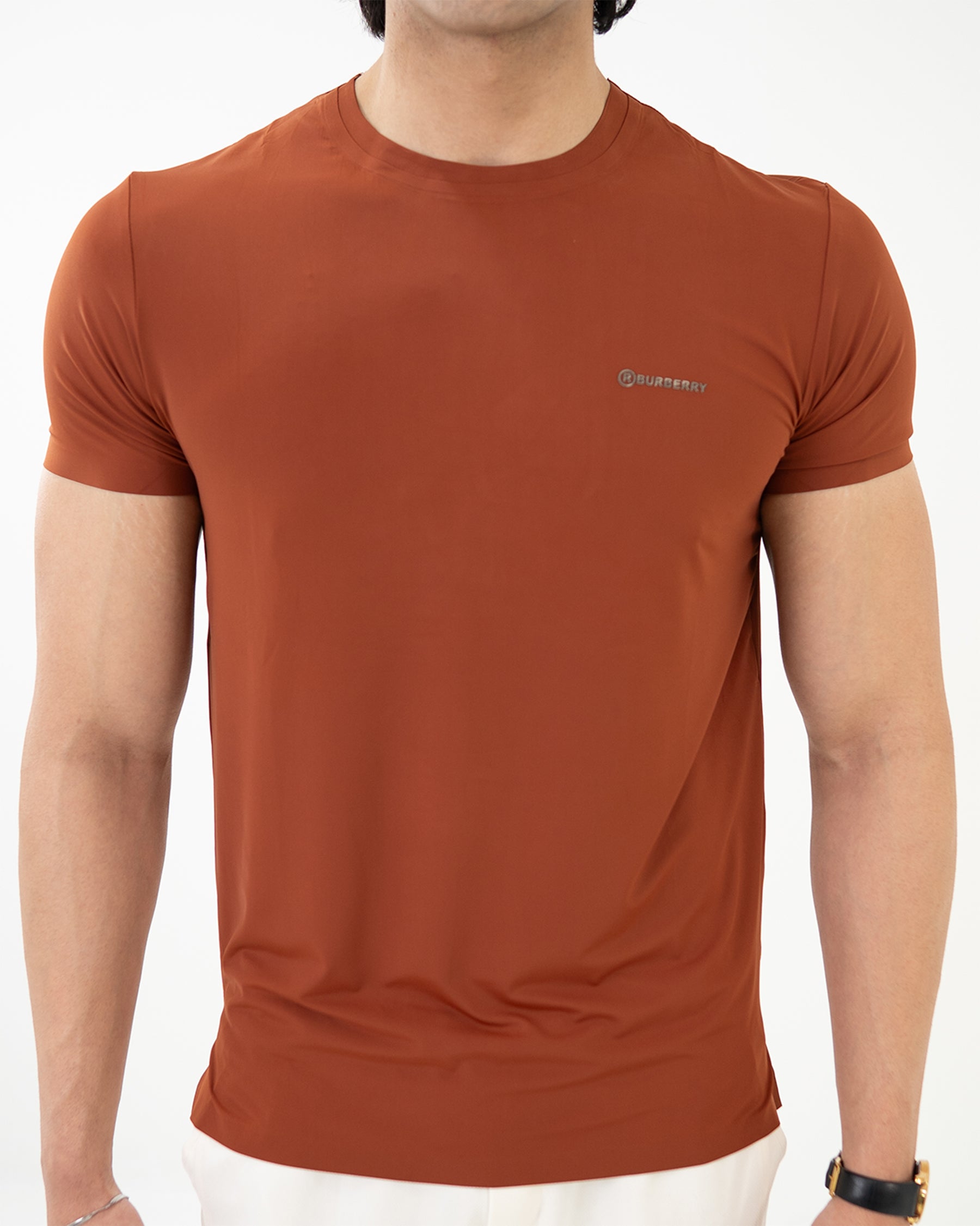 Burberry Rust Brown Shirt