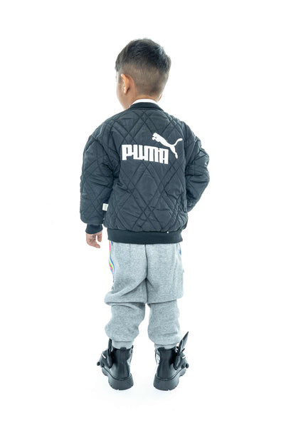 Kids' Quilted Jacket and Joggers Set