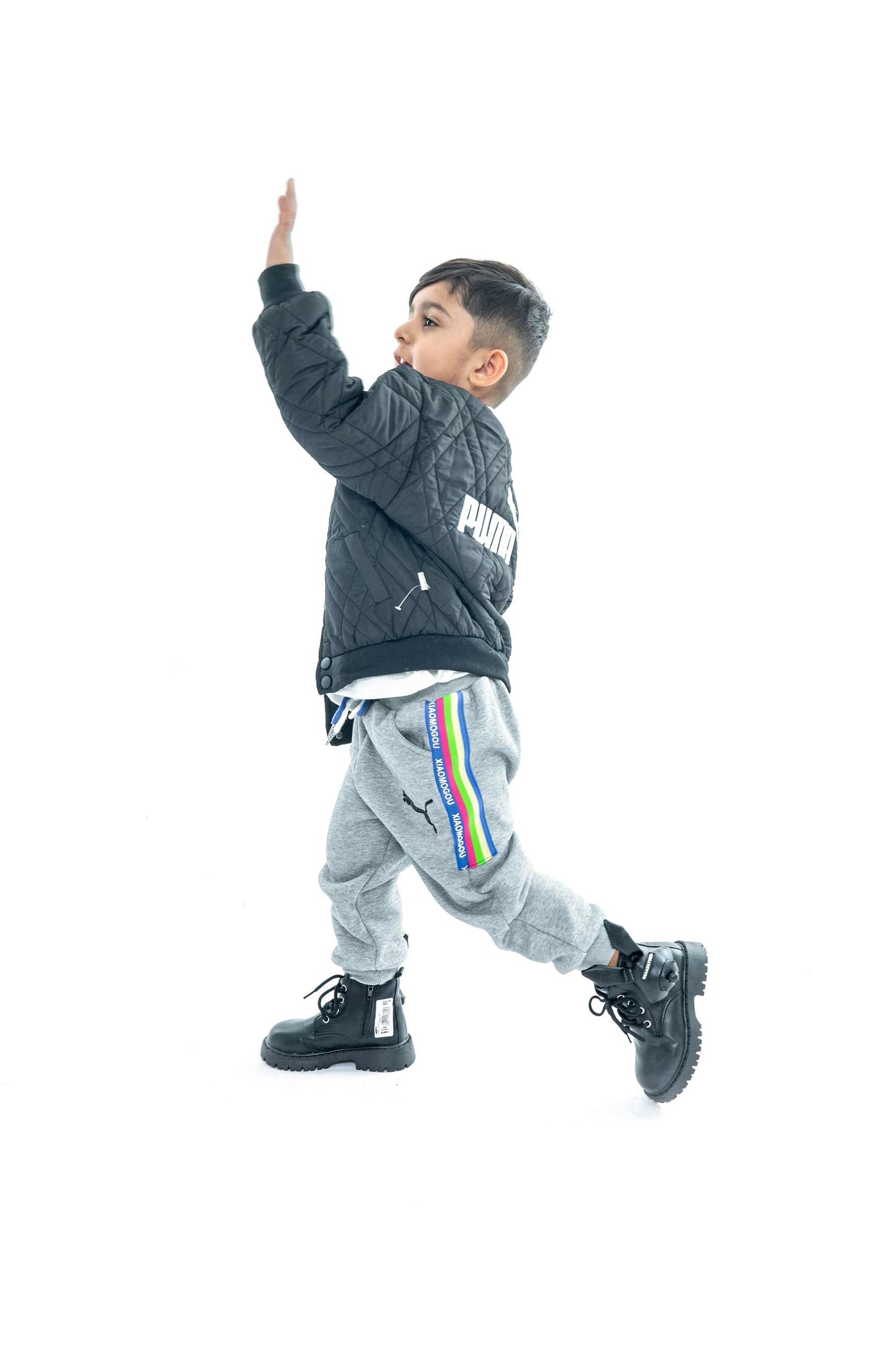 Kids' Quilted Jacket and Joggers Set