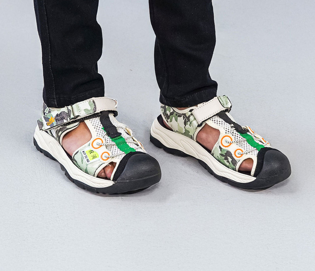 Urban Trek Camo Sandals For Kids
