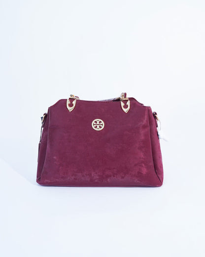 Purple Velvet Bag