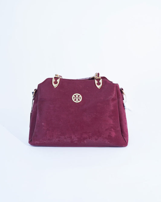 Purple Velvet Bag