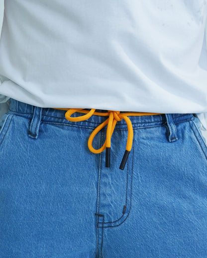 Men Cargo Fit Denim light