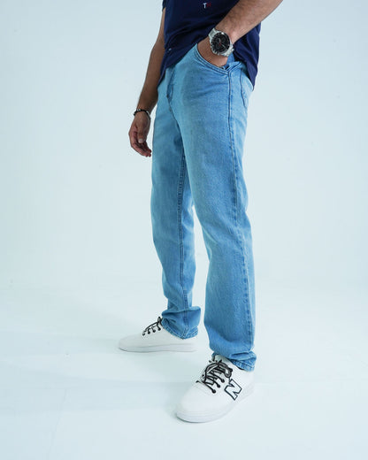 Men Denim Light Shaded