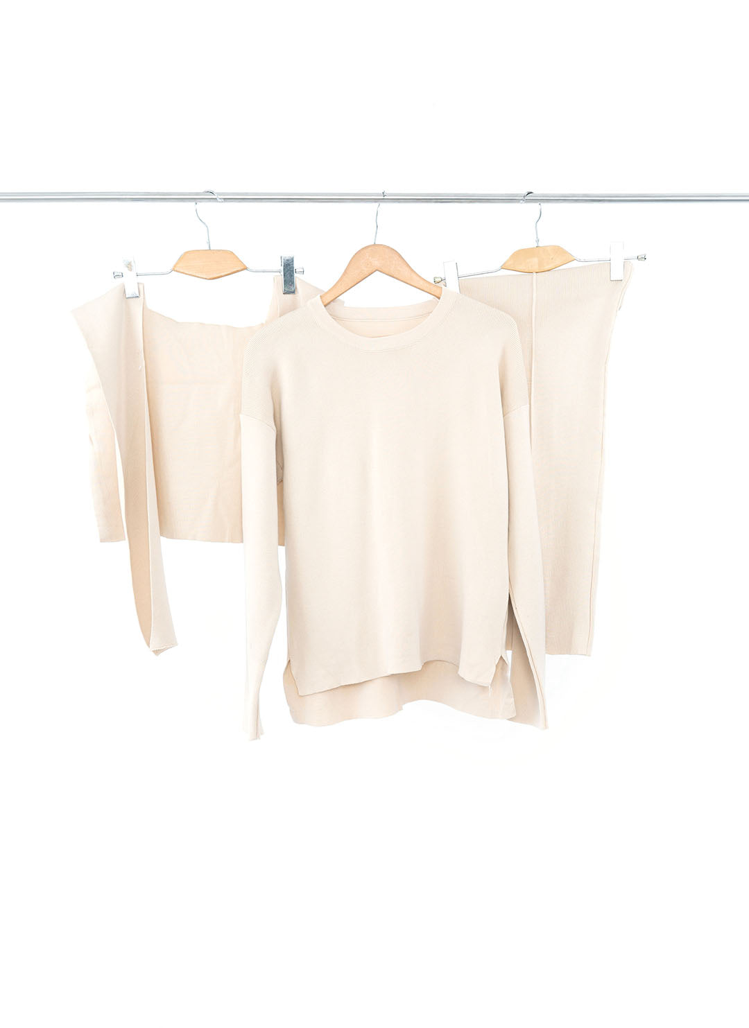 Comfy Three-Piece Knitwear Set